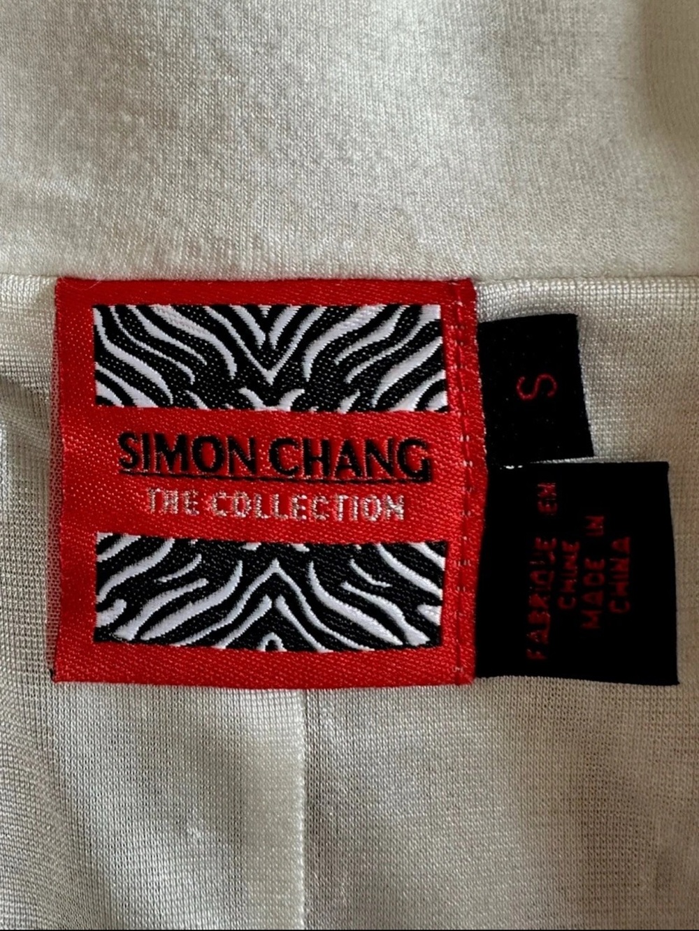 Simon Chang Sequin Blazer 2010 Summer Ruched Sleeves S Glam City Party Floral - Picture 5 of 8